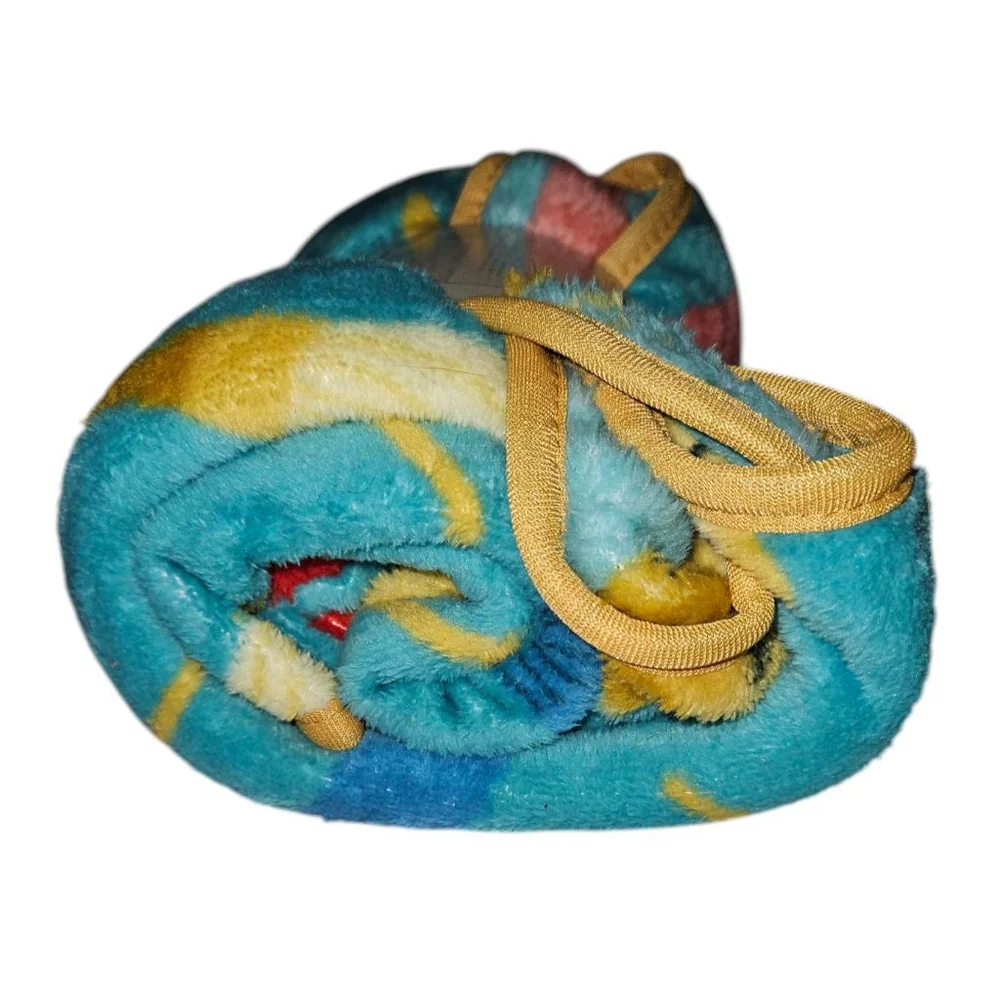 Harry Potter Multicolor Travel Blanket 40 in. x 50 in NEW